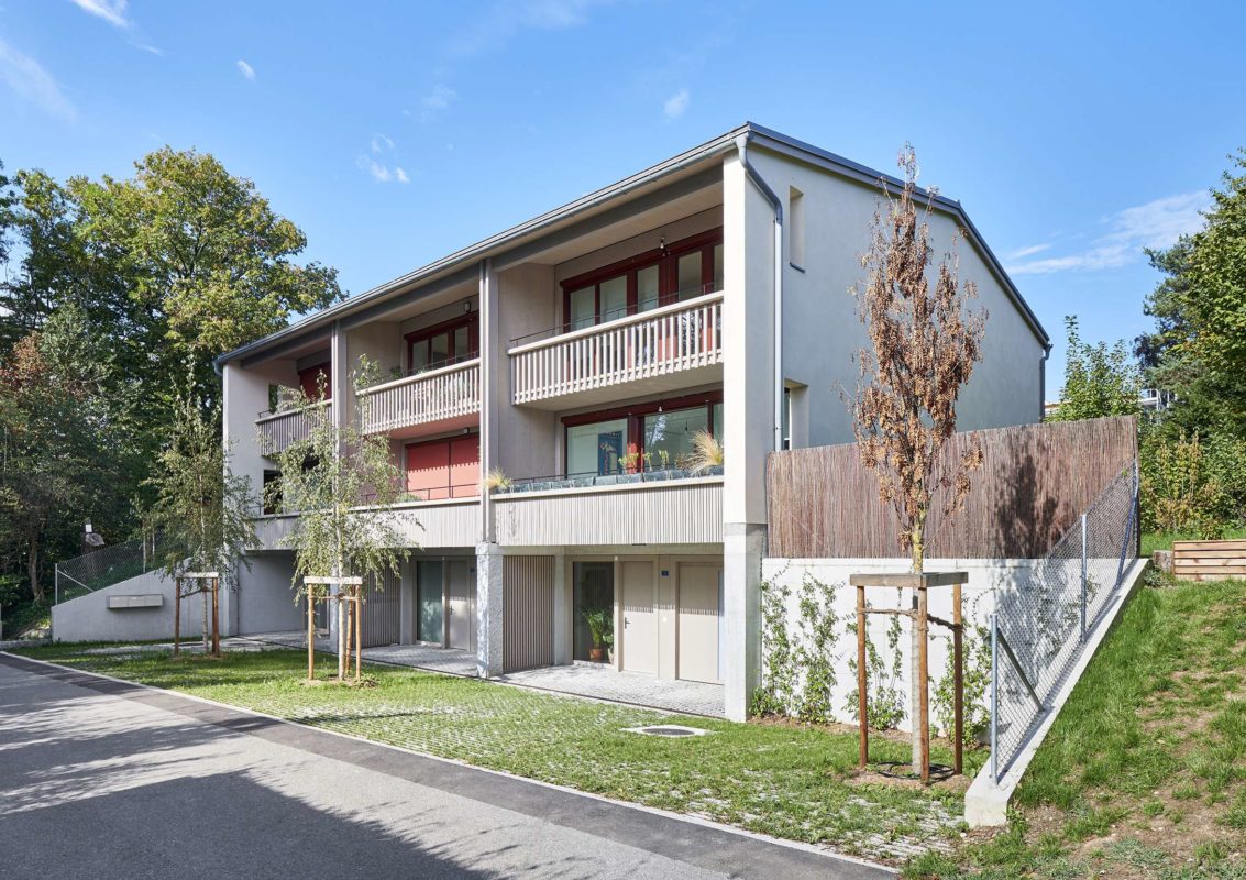 PROJET : Construction d’un bâtiment de trois logements mitoyens à Genthod