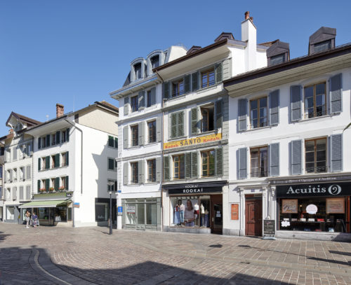 PROJET : Restauration d’un bâtiment du XVIII s. dans le centre historique de Morges